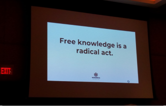 Free knowledge is a radical act